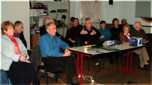 Joannes Pierre en pleine explication